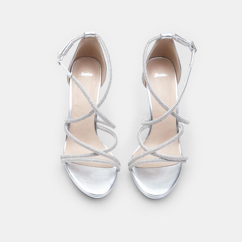 Sandalo da donna con tacco 11 cm BATA