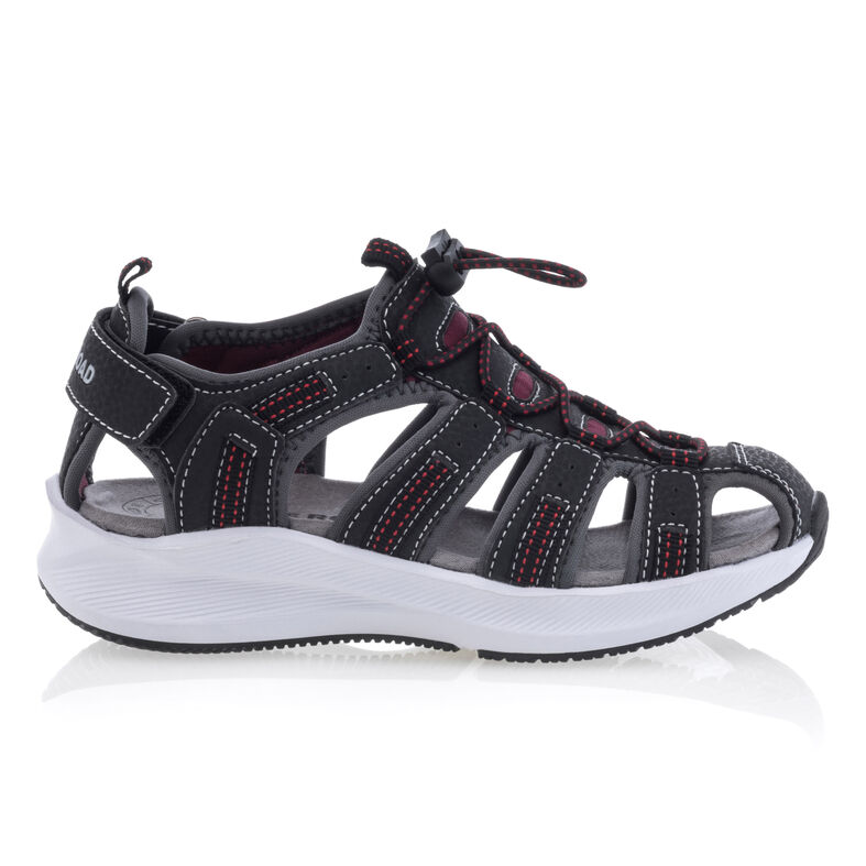Sandalias negras para niño / Zapatos de punta abierta