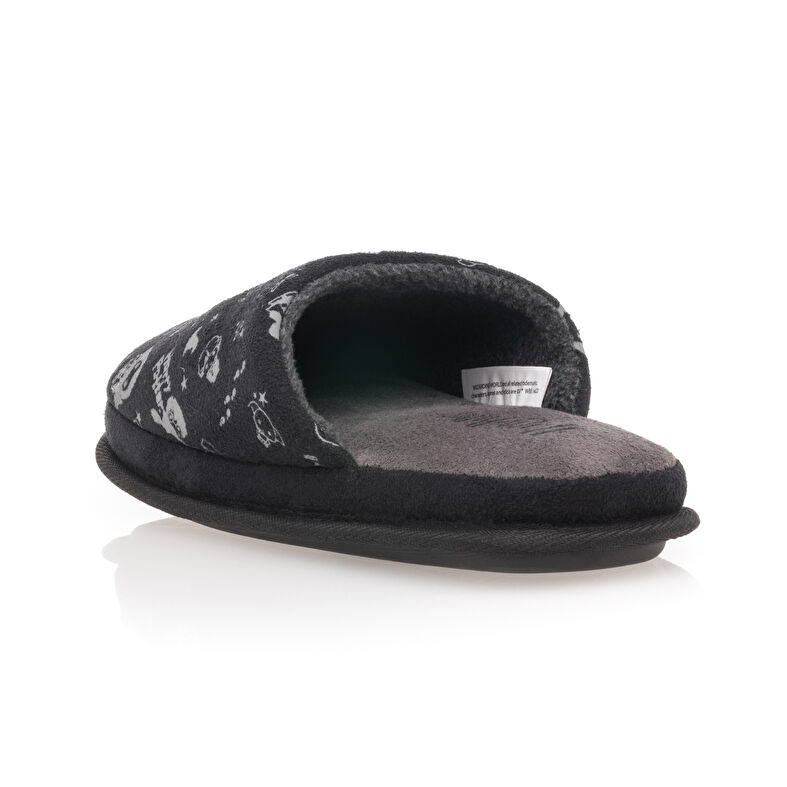 Pantuflas negras para niño