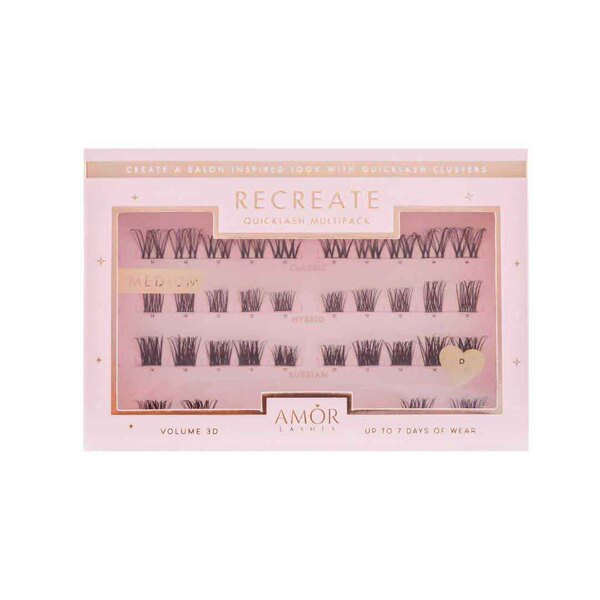 House of Amor RECREATE' Mixed Clusters - DIY Lashes Medium