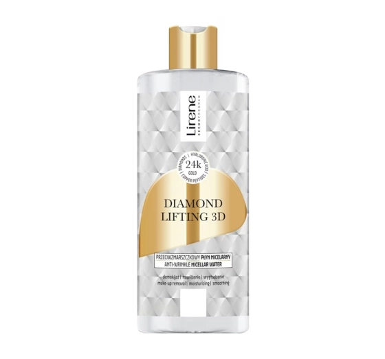 Lirene Dermoprogram Diamentowy Lifting 3D płyn micelarny 400 ml