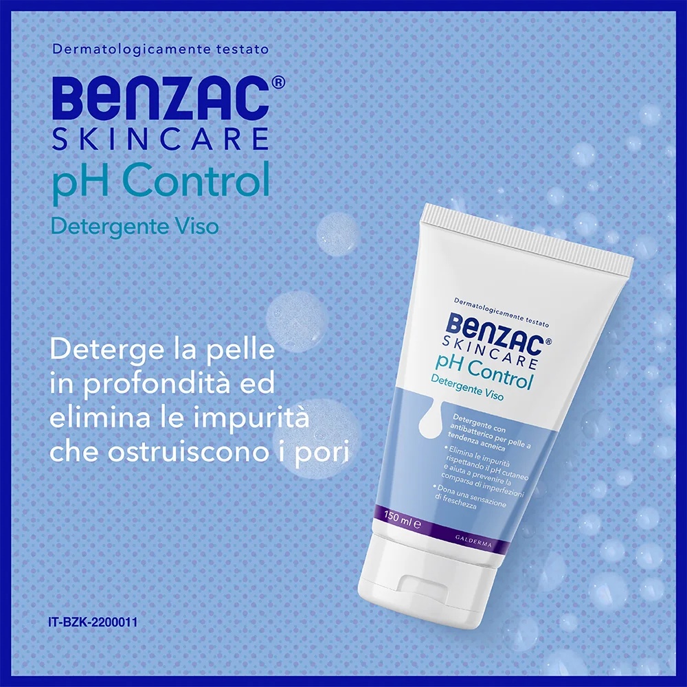 BENZAC Benzac Skincare pH Control 150 ml Gezichtsreiniger voor de acnegevoelige huid