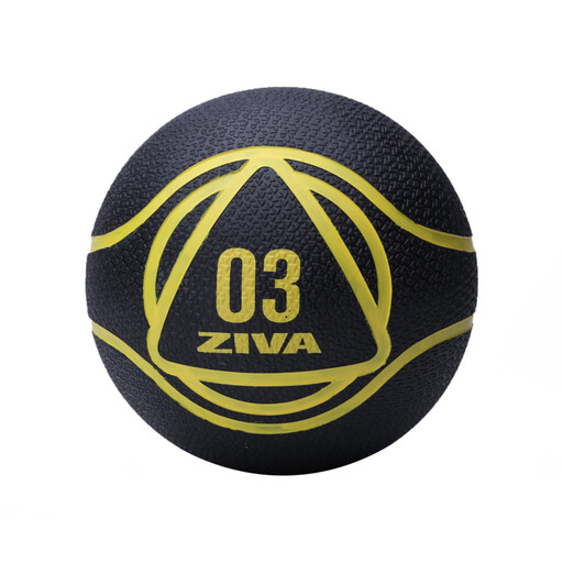  Ziva Classic Medicine Ball Zwart 4 kg