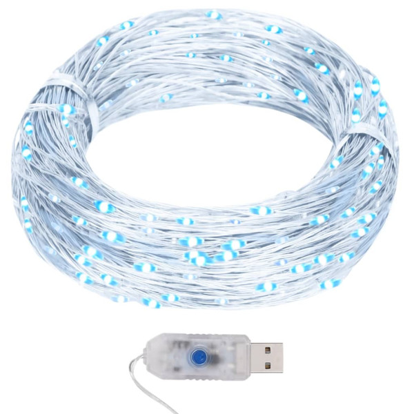 Sznur lampek Cold white 40 m vidaXL