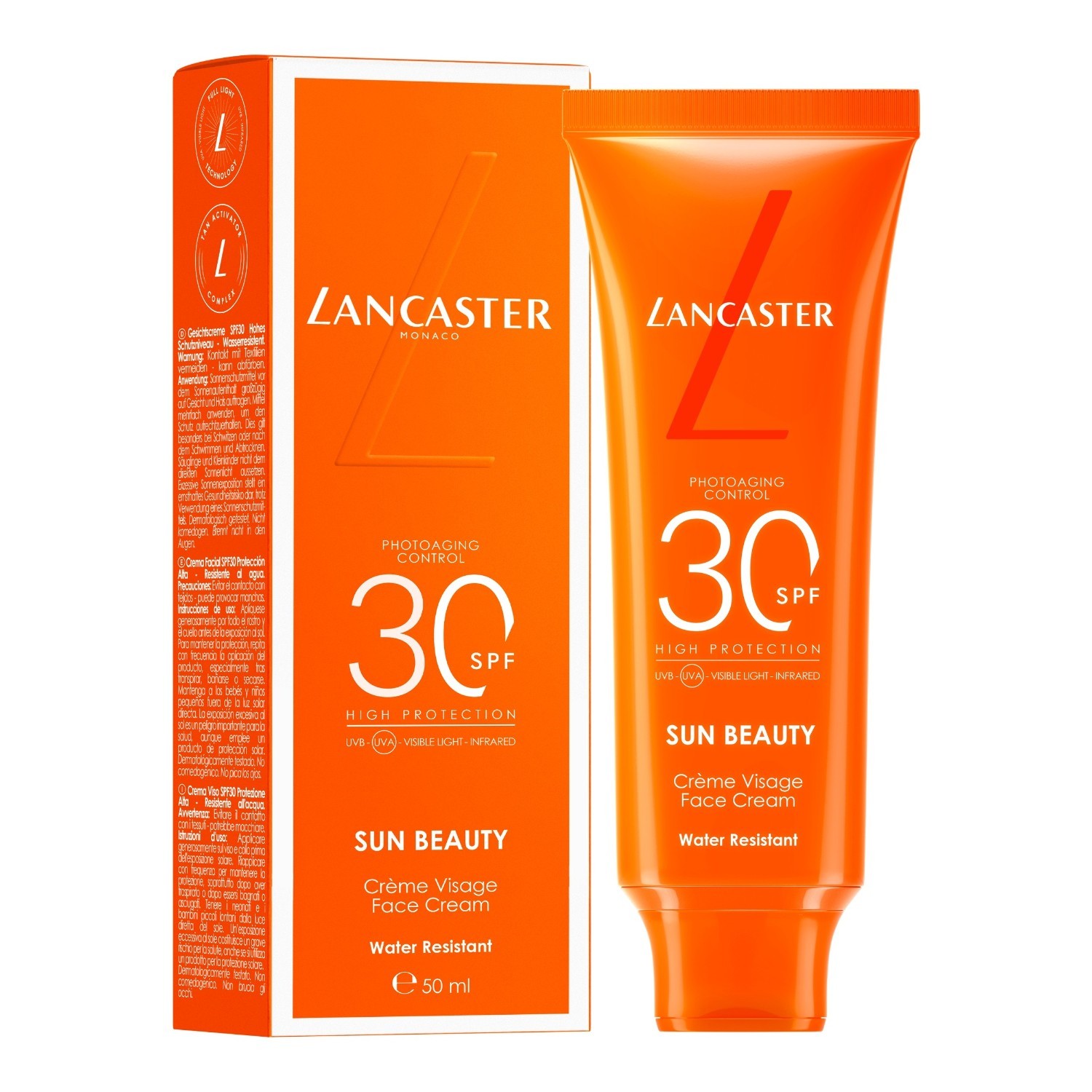 Opaľovací krém na tvár Lancaster SPF 30 - 50 ml