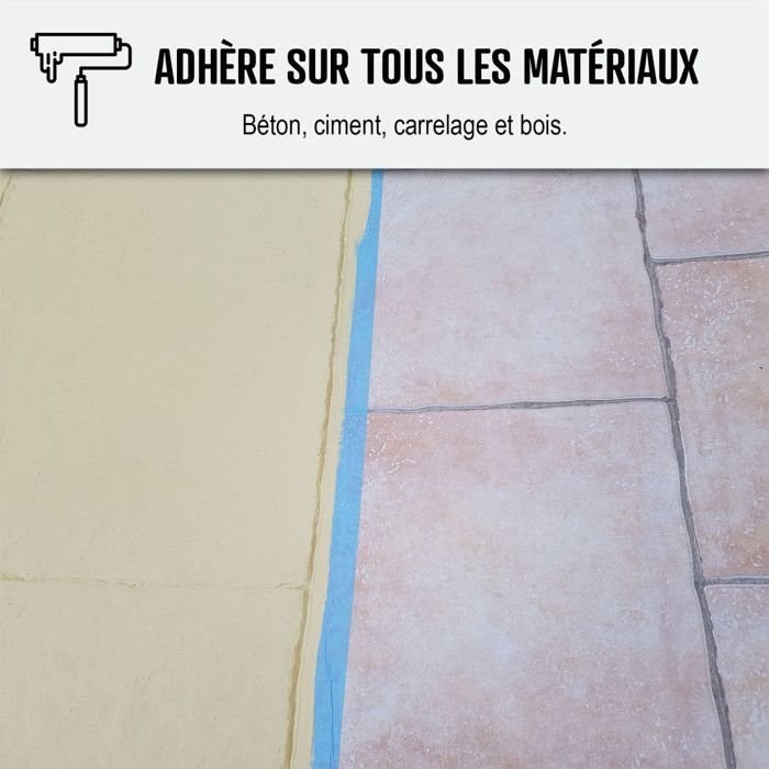 Exterior Paint for Concrete Floors - UV Resistant - SOLTHANE - 5 kg Telegris 2 - RAL 7046