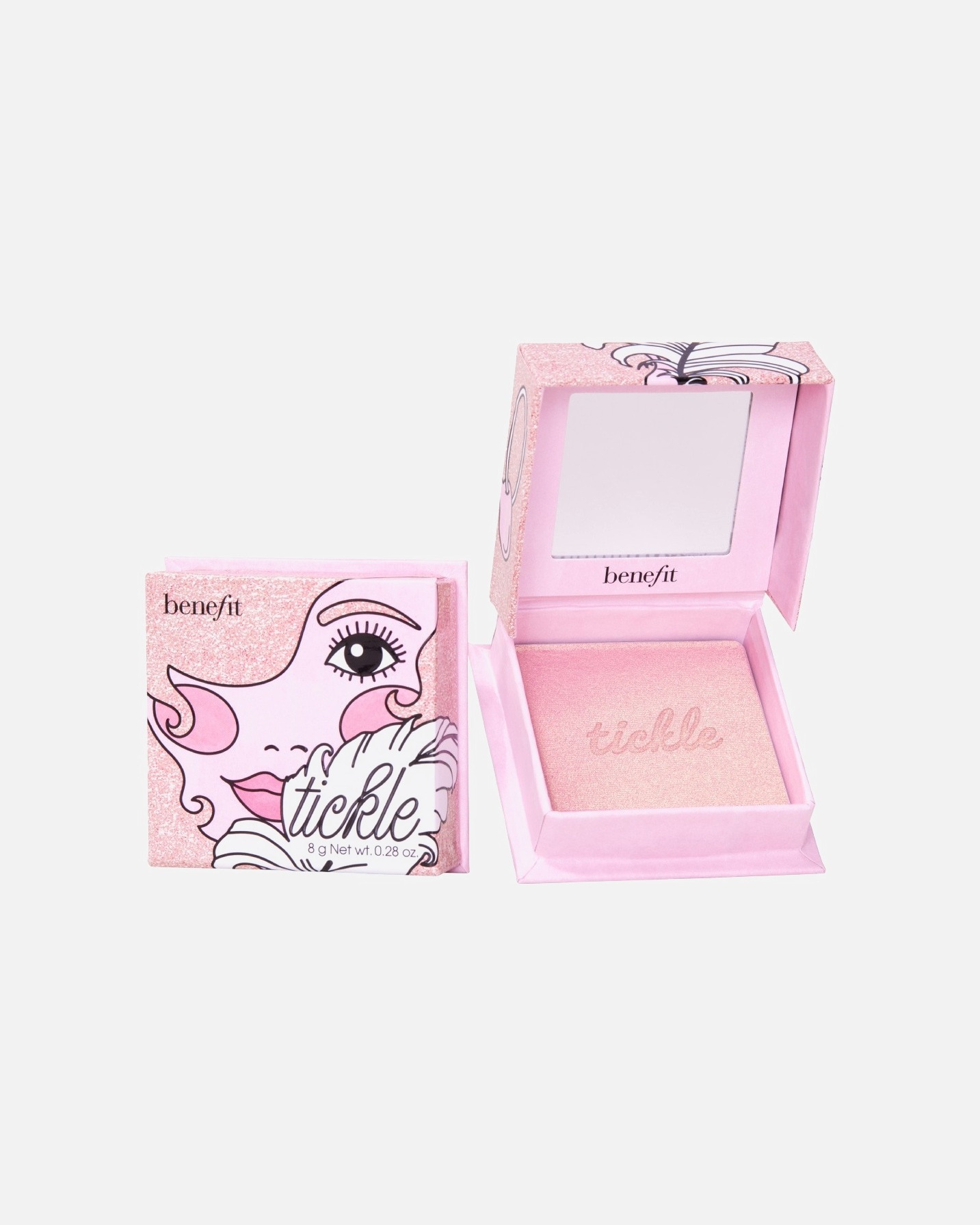 Benefit Highlighter Bronzer & Blush Collection Tickle Highlighter Powder - 6 g