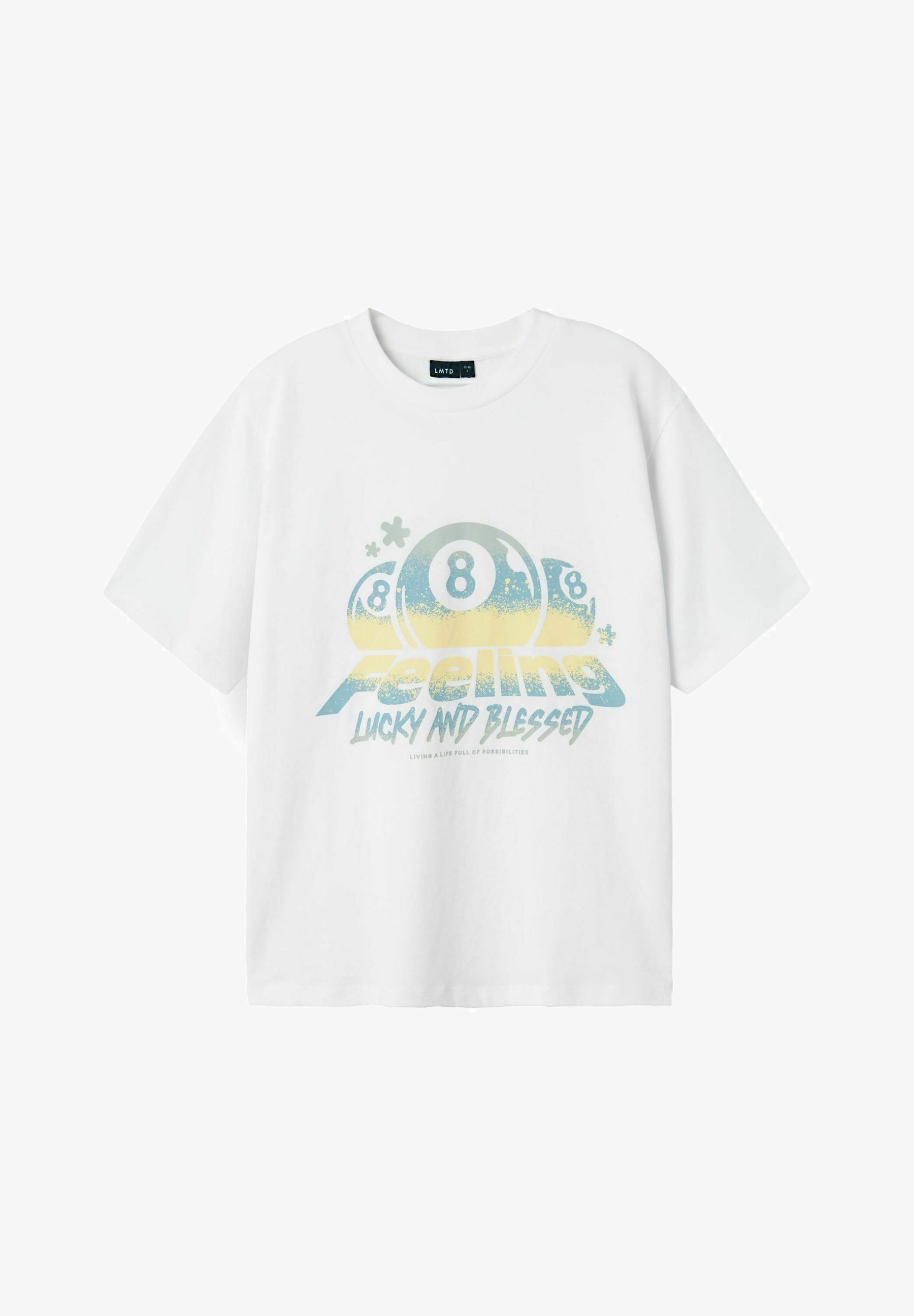 T-shirt LMTD Print - bianco brillante