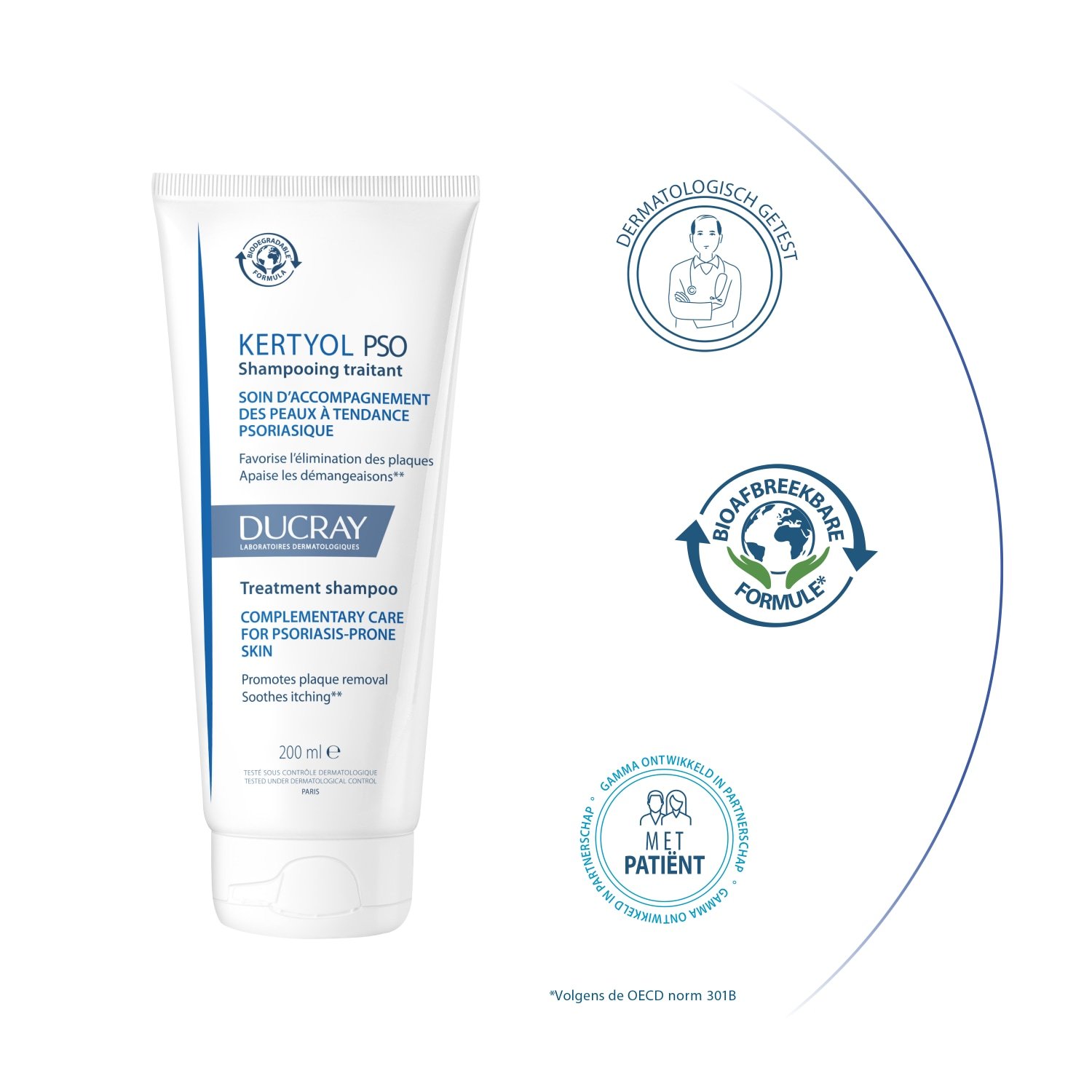 Ducray šampon za kosu KERTYOL PSO Treatment šampon - 200 ml
