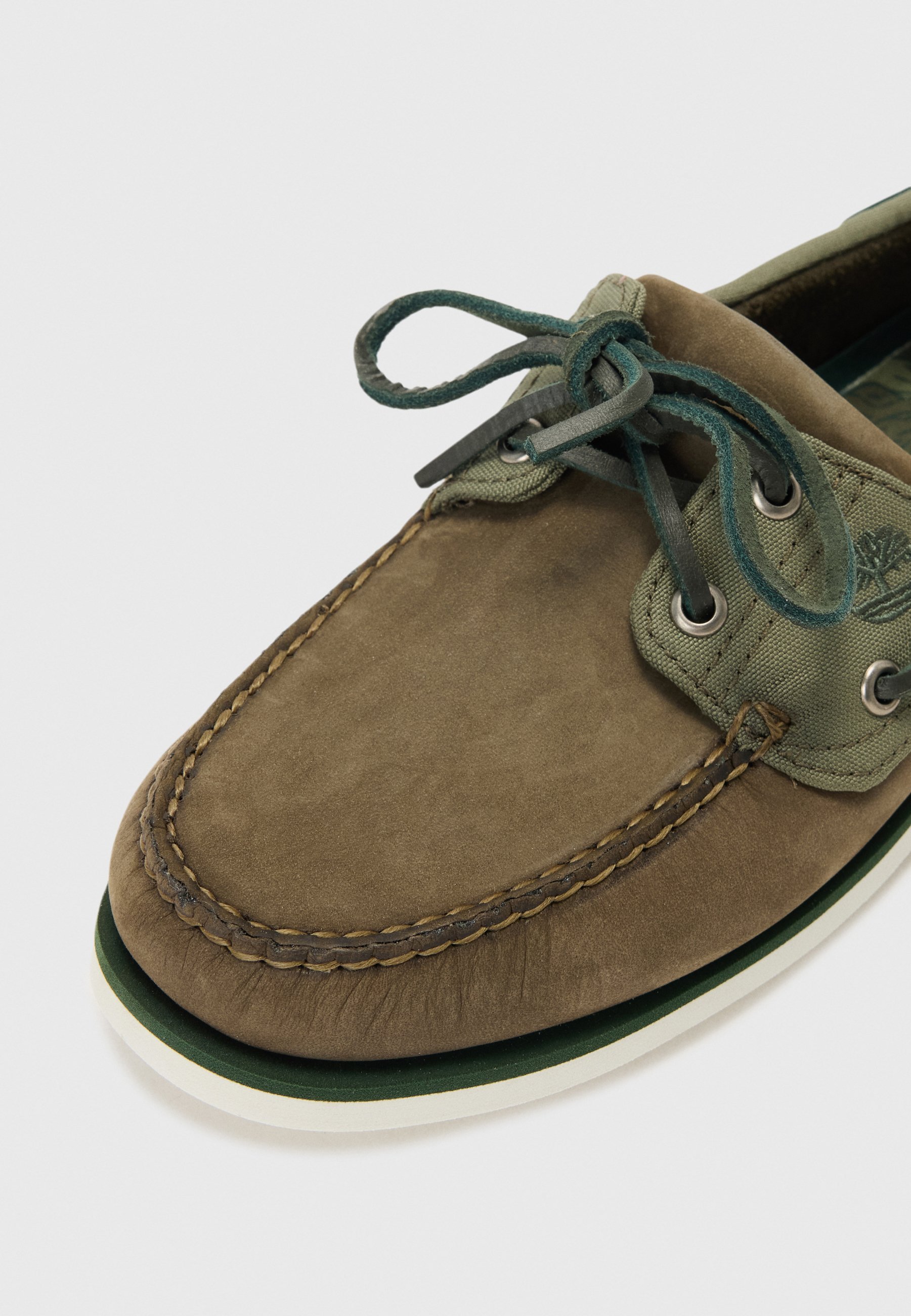 Timberland CLASSIC BOAT - Bootschoenen - donkergroen