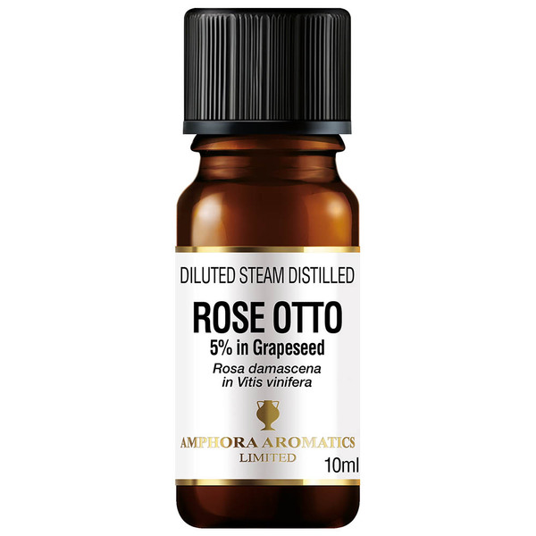 Amphora Aromatics Rosa Otto Diluida Destilada al Vapor 5% 10ml | Salud | Superdrug