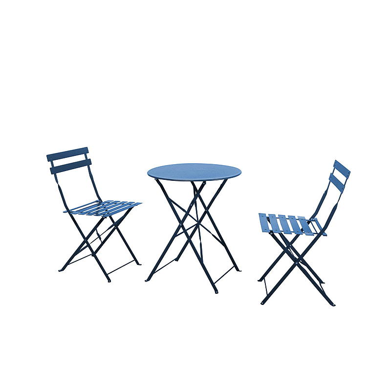 Hem Paris bistroset Stål, blå