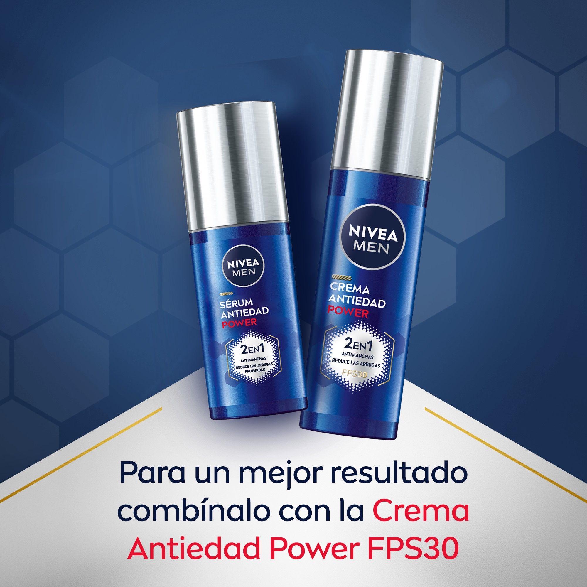 Nivea Men Power sérum proti starnutiu a tmavým škvrnám Pánska kozmetika