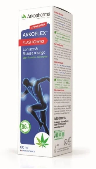 ARKOPHARMA Arkopharma Arkoflex Flash krema 60 ml Mišići i tetive