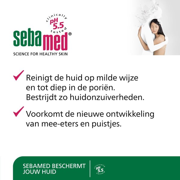 Espuma de Limpeza Facial Antibacteriana Sebamed Clear Face<br>150ml