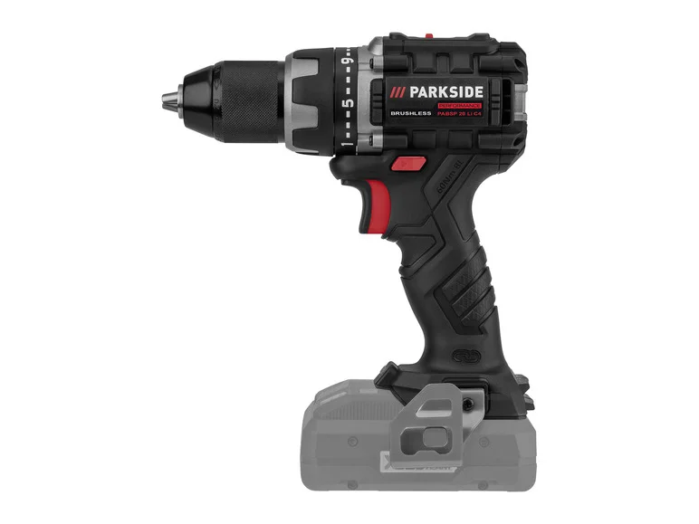 Furadeira/Parafusadeira sem fio PARKSIDE PERFORMANCE® 20 Li C4, 20 V