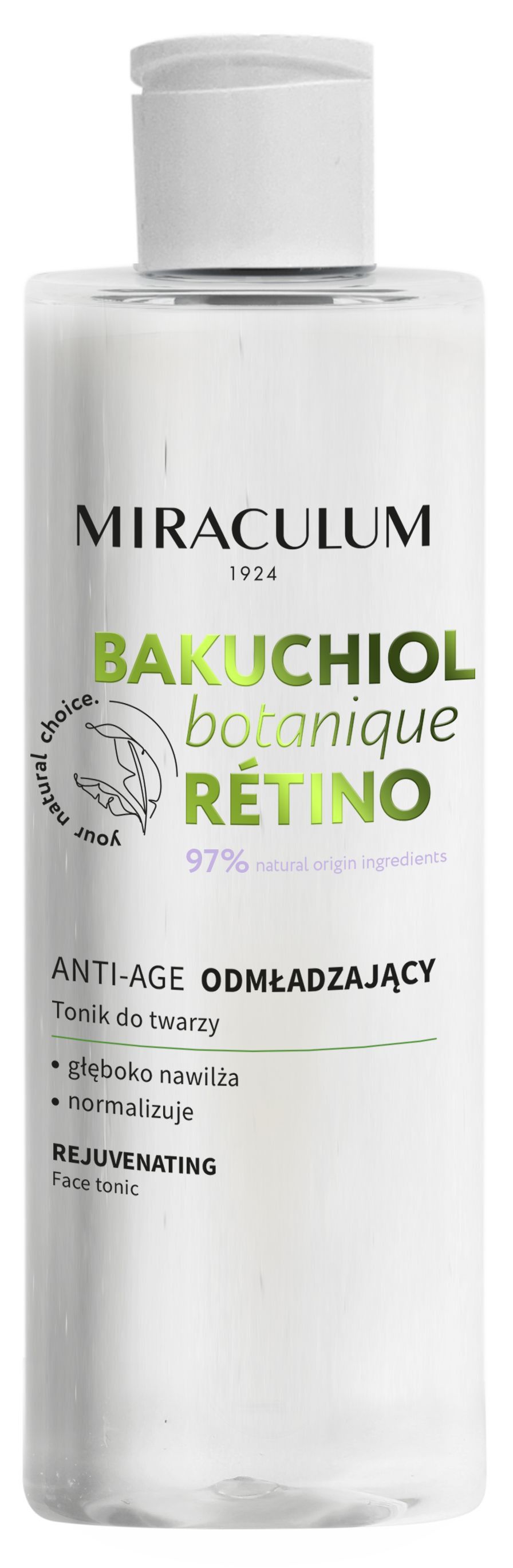 Bakuchiol retinolio senėjimą stabdantis tonikas Veido tonikai