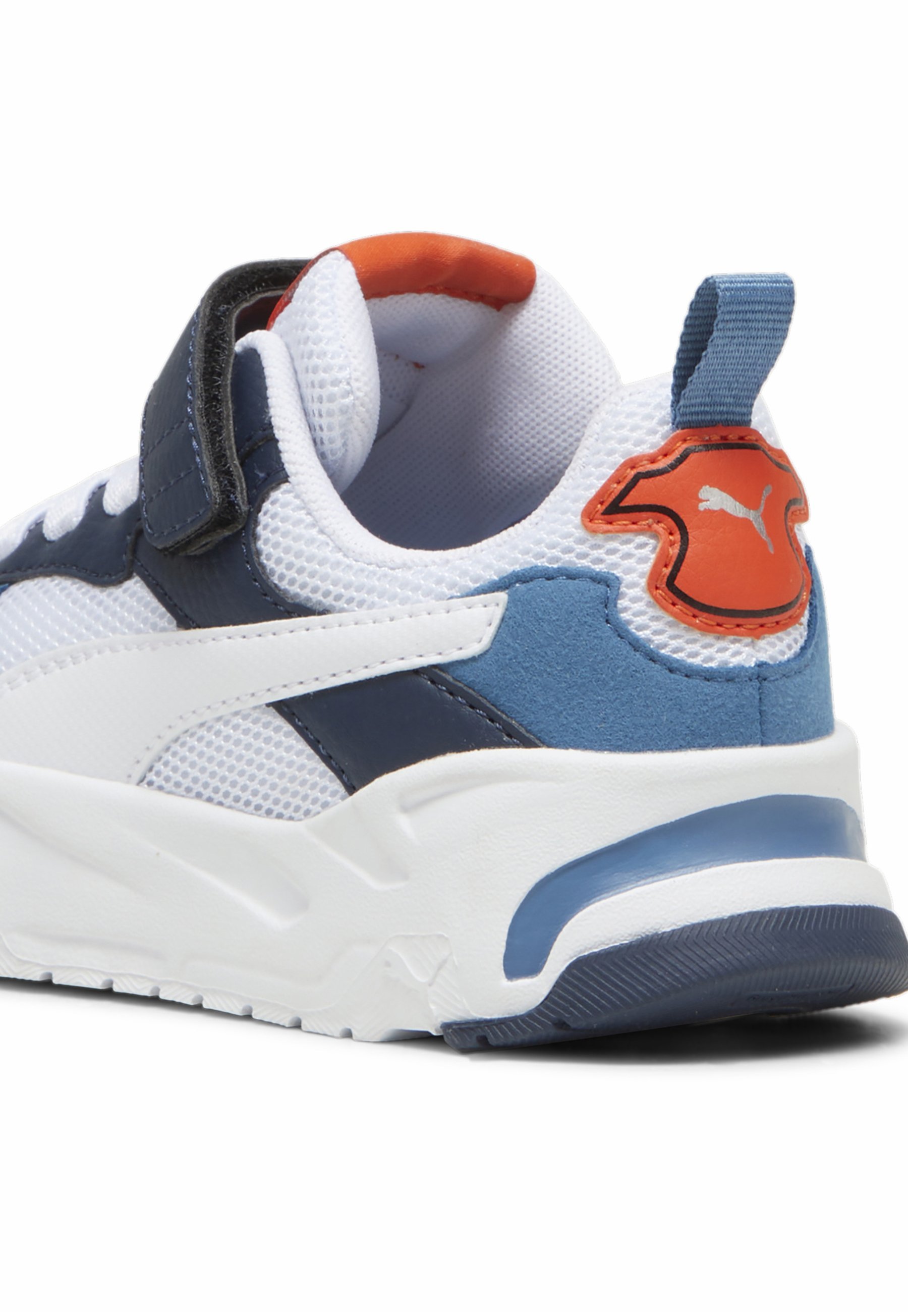 Puma TRINITY UNISEX - Sneaker - Club Navy White Redmazing Blue Horizon