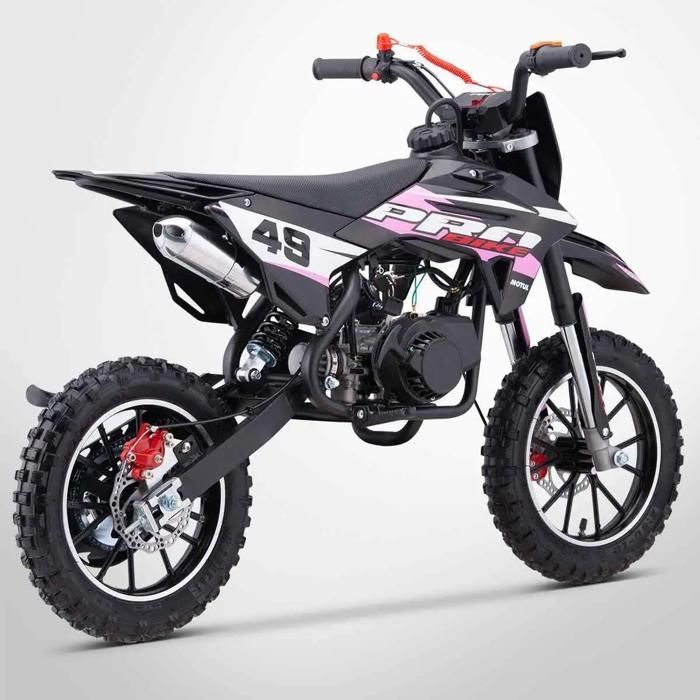 Pocket Cross PROBIKE 49 / Mini Moto Enfant 50cc / Édition 2025 / Rose