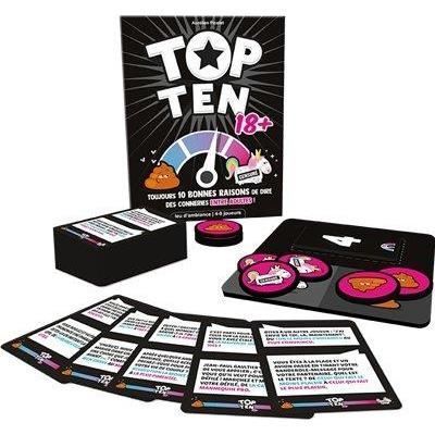 Cocktail Games | Top Ten 18+| Jeu de société | À partir de 14 ans | 4 à 9 joueurs | 30 minutes