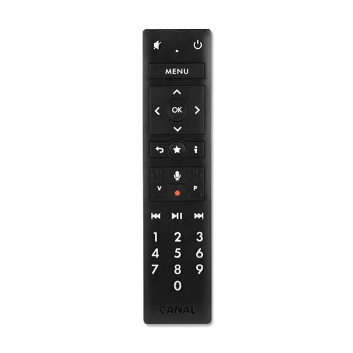 Original CANAL+ G9 remote control and multiroom mini-decoder