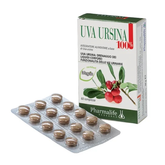 PHARMALIFE Busserole 100% 60 comprimés