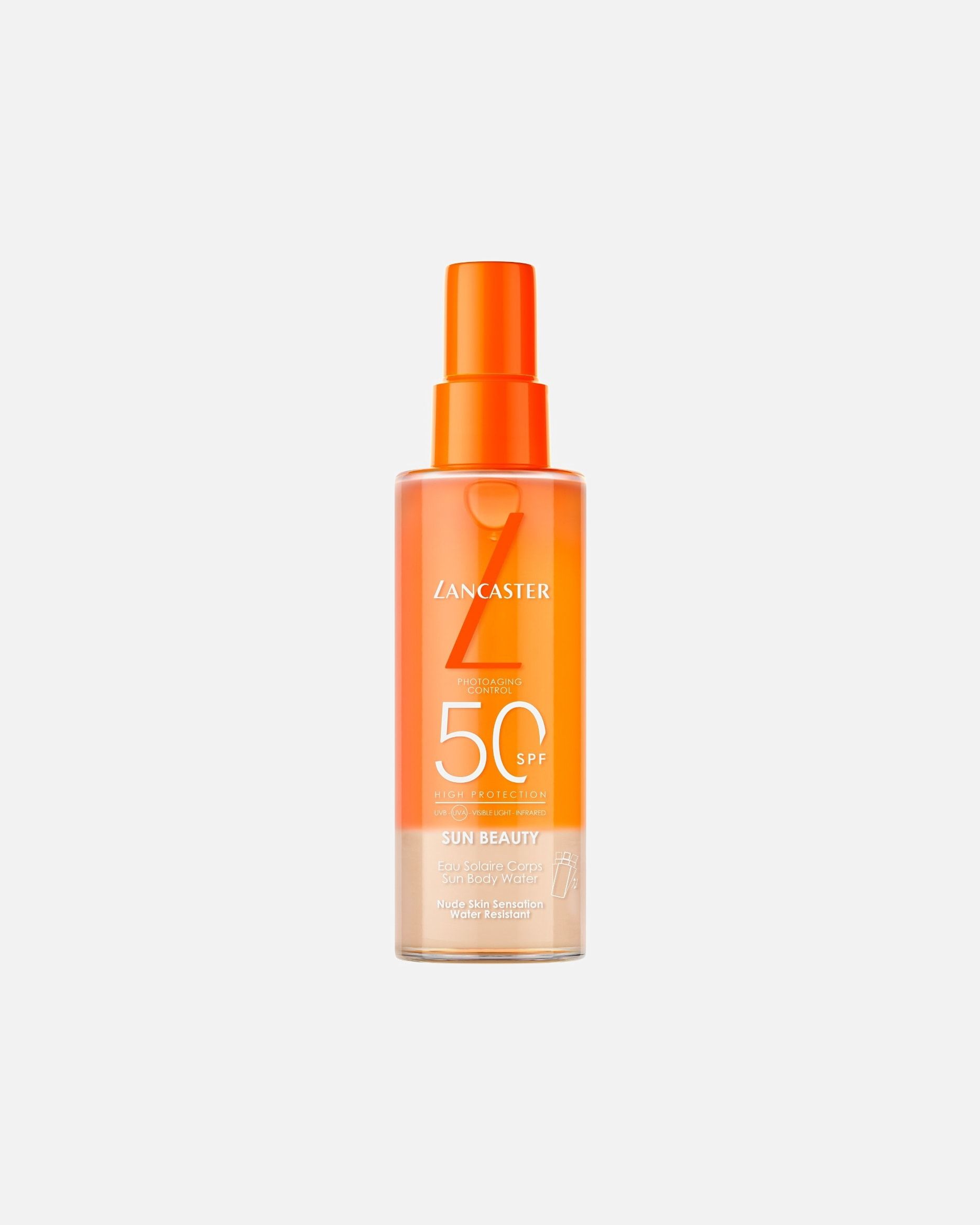 Lancaster apsauginis kremas nuo saulės „Sun Beauty“ kūno vanduo nuo saulės SPF50 – 100 ml