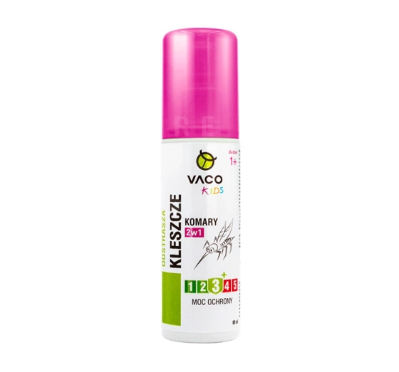 Vaco Kids spray na komary kleszcze meszki dla dzieci 80ml