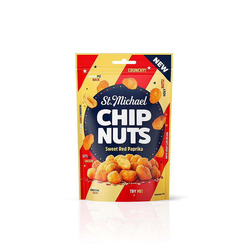 Brynild Chip nødder 110 g paprika