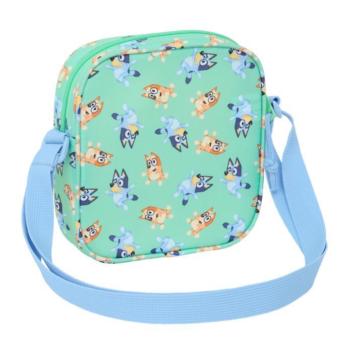 Kinderschoudertas - Safta - 16x4x18 cm - Aqua groen - Duurzaam polyester - Verstelbare schouderband