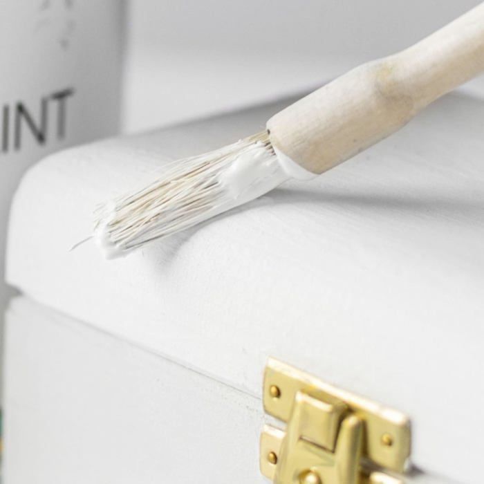 Peinture Blanche Craie - CREATIVE DECO - 1L - Effet Vintage et Antique - Mat et Lavable