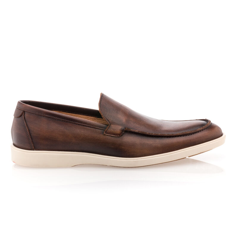 Miesten ruskeat loaferit/veneilykengät