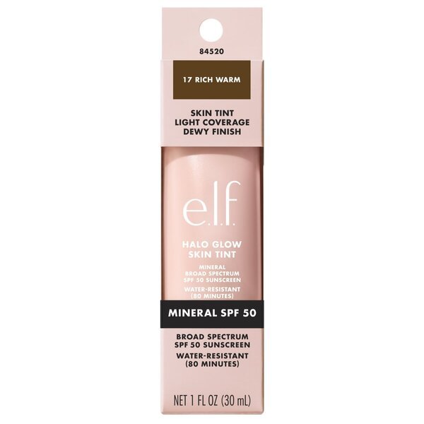 elf Halo Glow SPF50 17 bogata topla nijansa za kožu<br>30ml