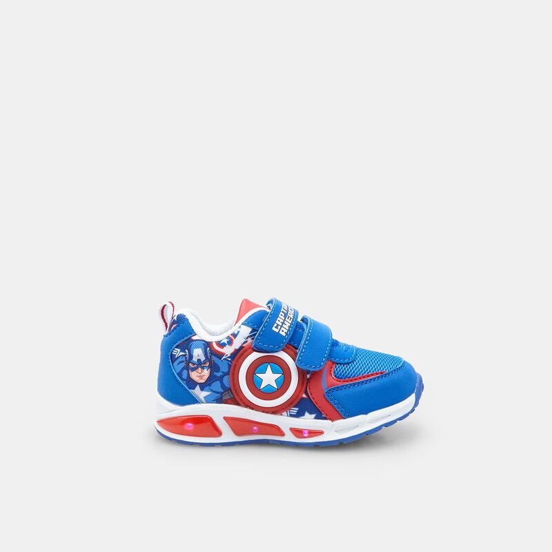 Captain America Sneakers för barn med ljus