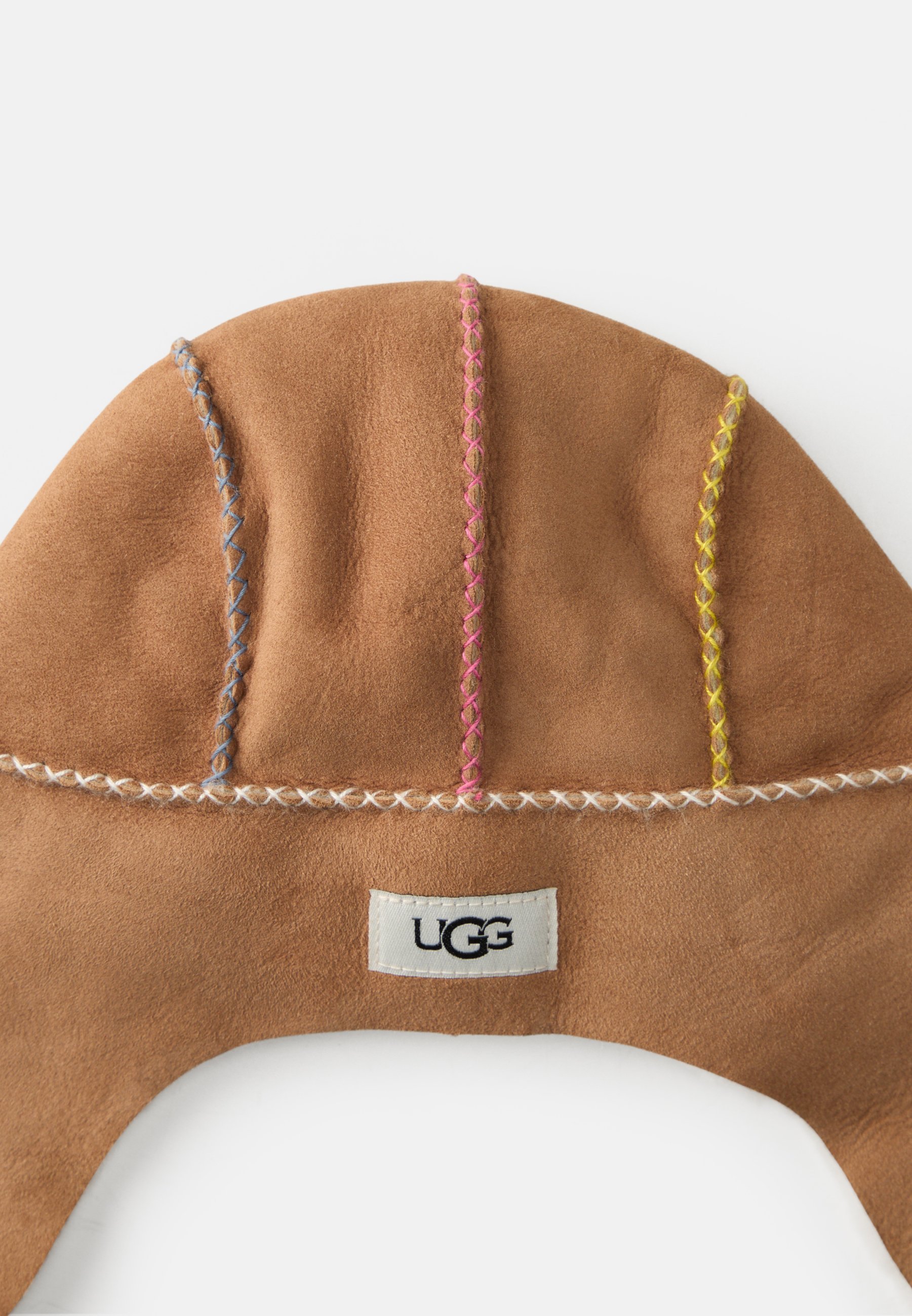 UGG TRAPPER MET STIKSELS - Muts - kastanjebruin