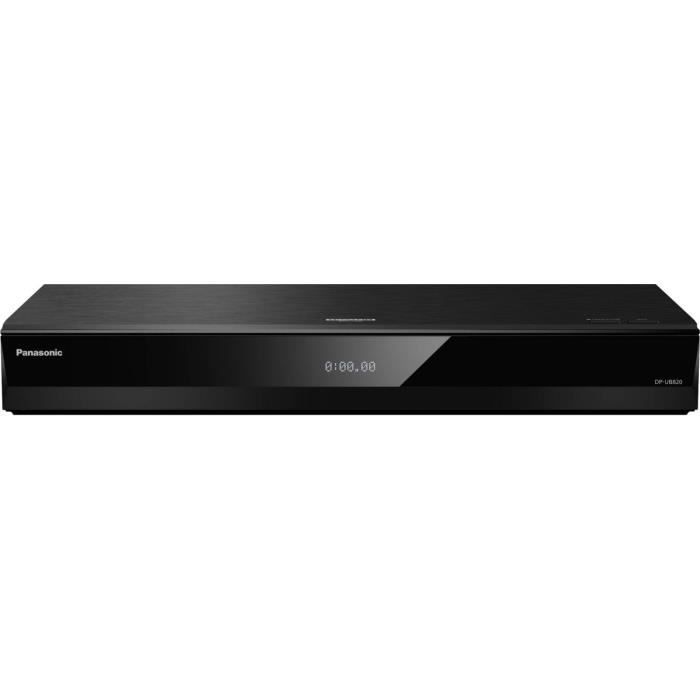 PANASONIC UB820 - Lettore Blu-ray Ultra HD - 3D, Blu-ray, DVD - Doppia porta HDMI, doppia porta USB, Wi-Fi - Dolby Digital