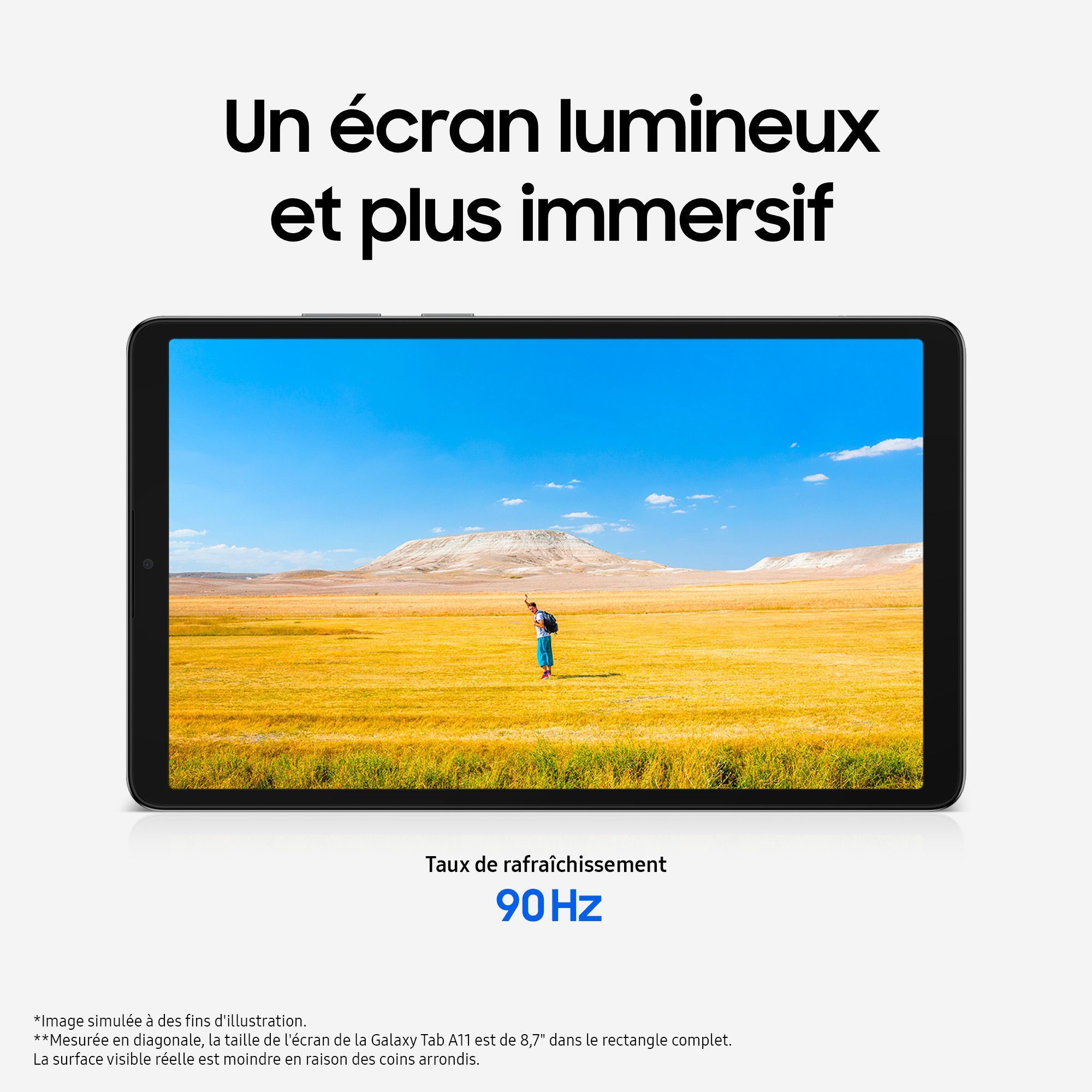 Samsung - Galaxy Tab A11 - Wifi - 128 GB - Gray