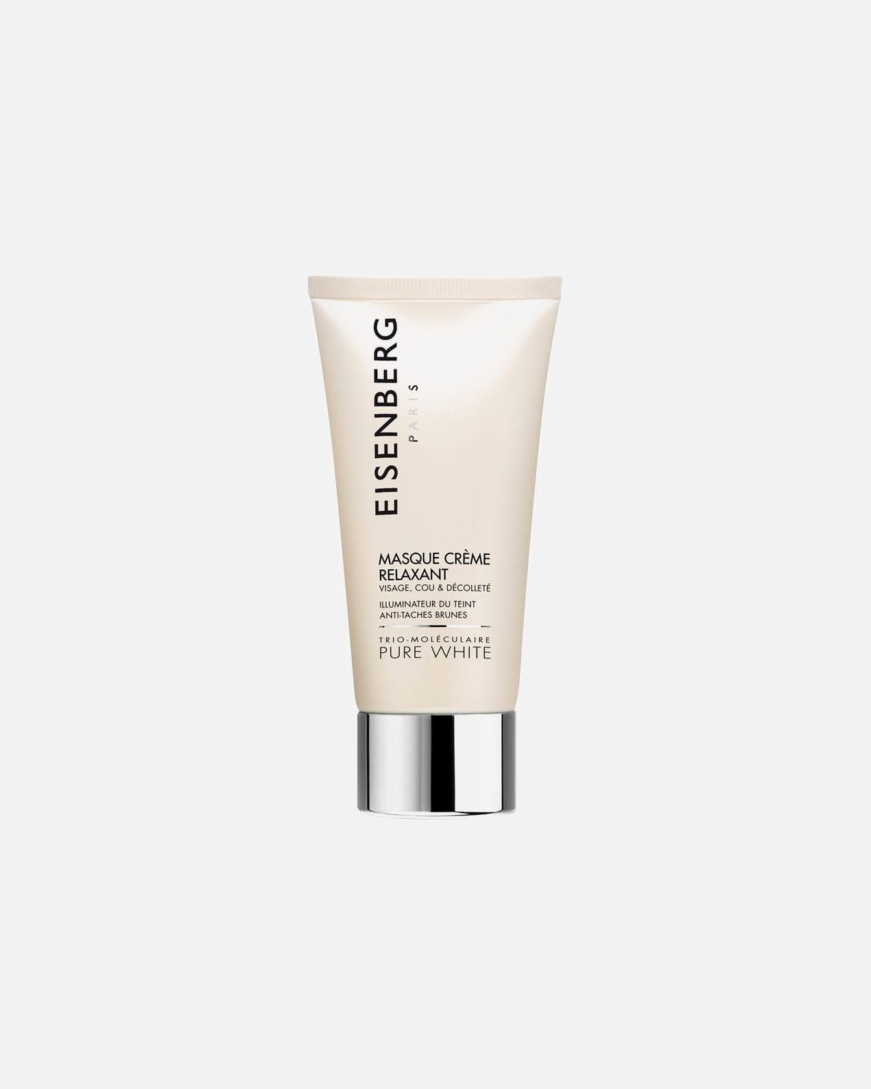 Eisenberg drėkinamoji kaukė „Pure White“ atpalaiduojanti kreminė kaukė – 75 ml