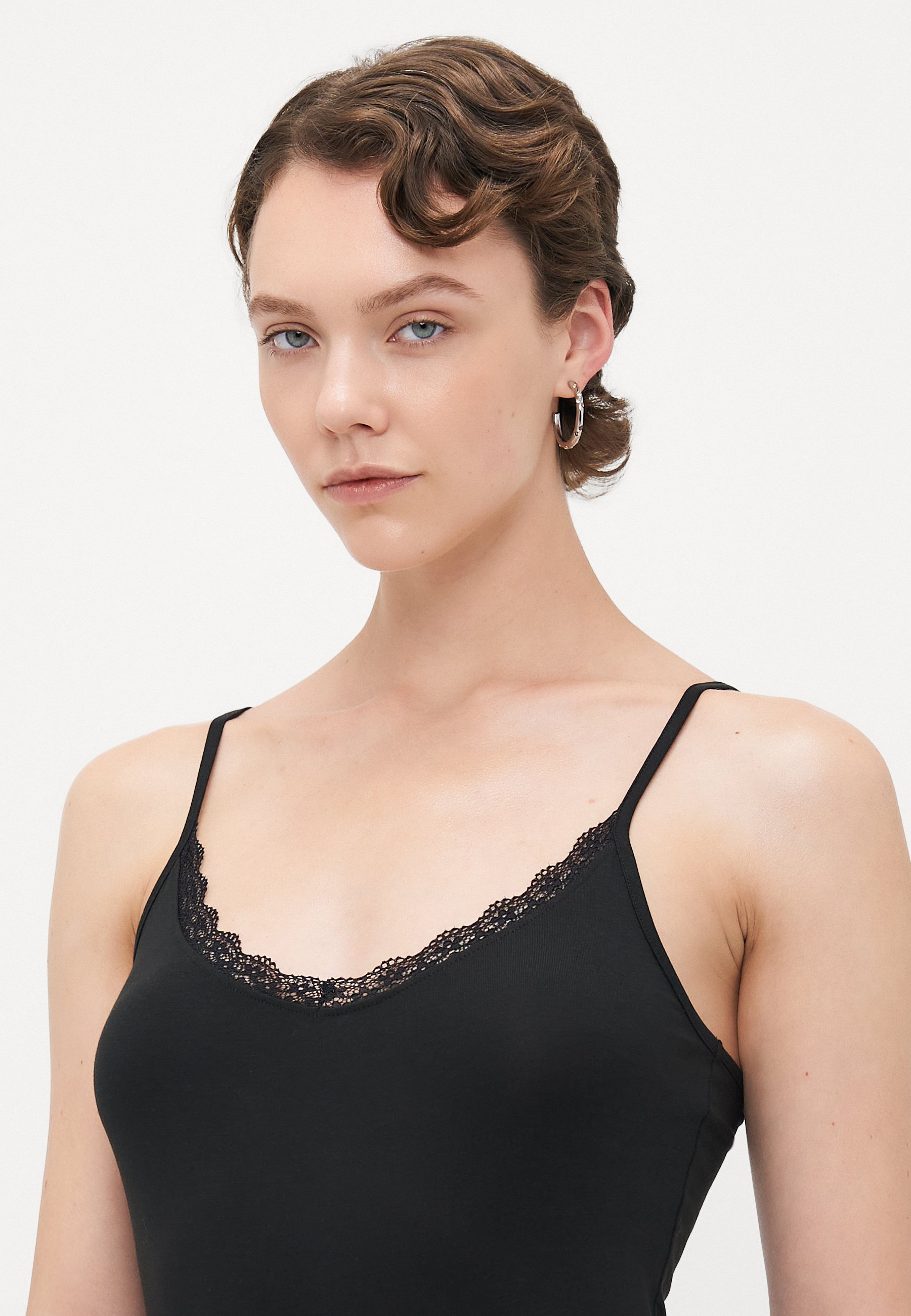 Even&Odd Tall 2-PACK - Top - wit/zwart
