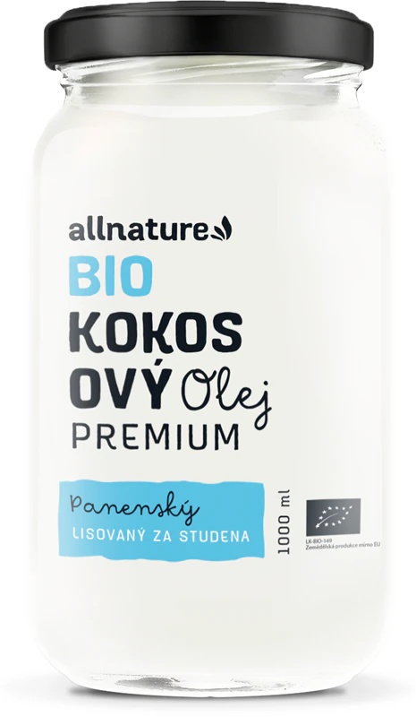 „Allnature Organic Virgin“ kokosų aliejus. Kokybiškas ekologiškas aliejus.