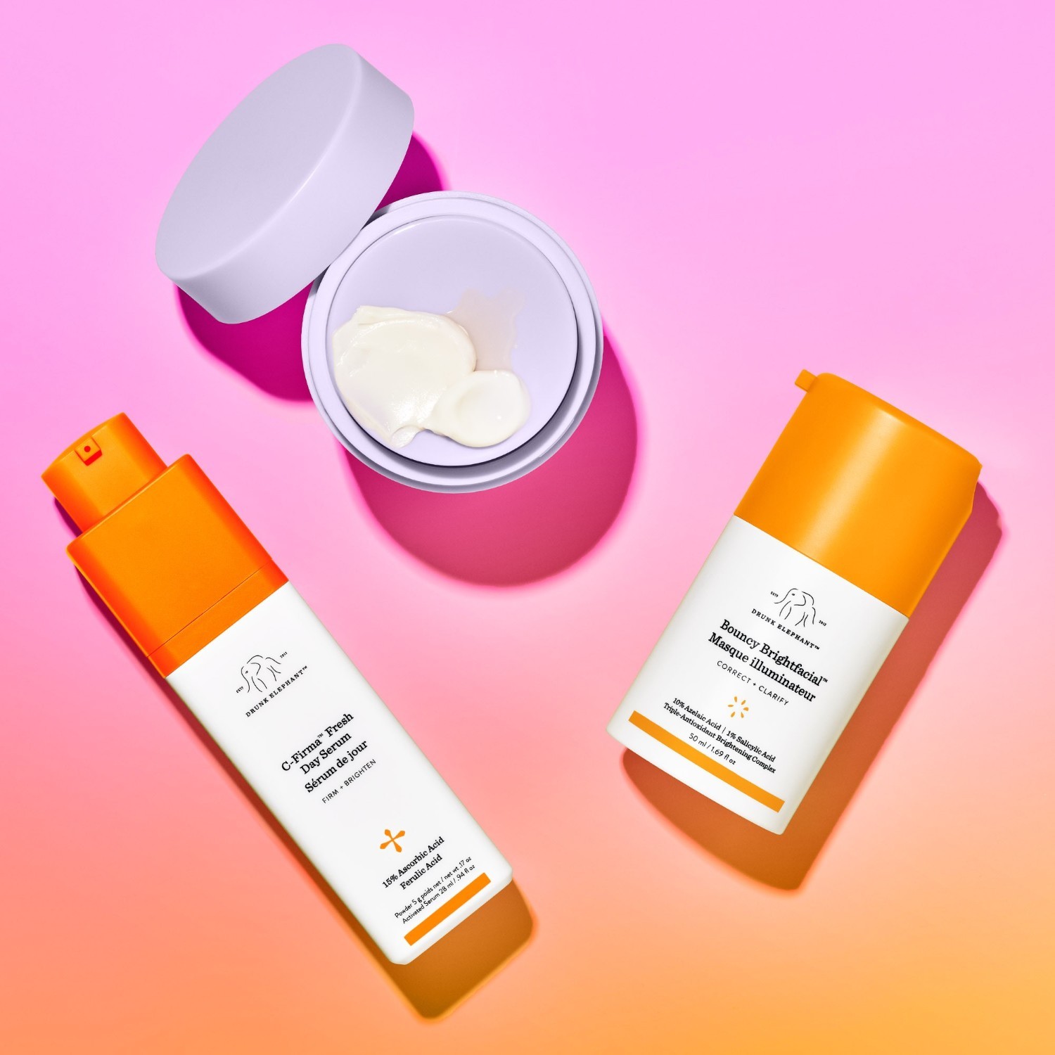 Pleťový krém Drunk Elephant Bouncy Brightfacial - 50 ml