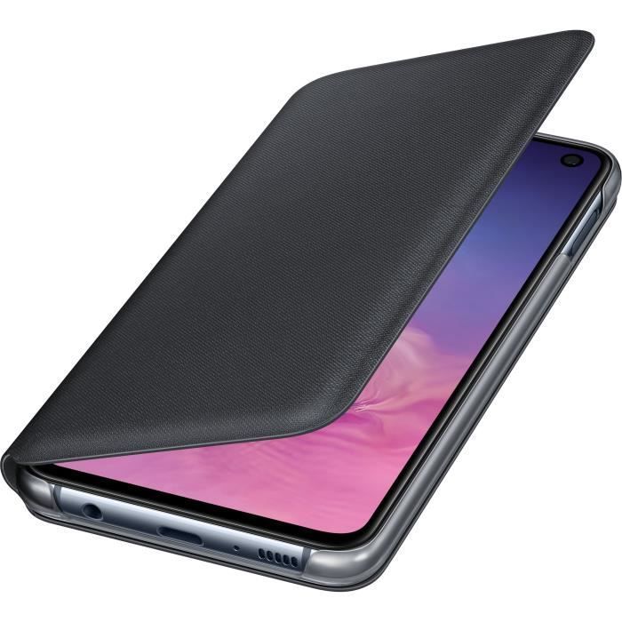 Funda LED View para Samsung S10e - Negra
