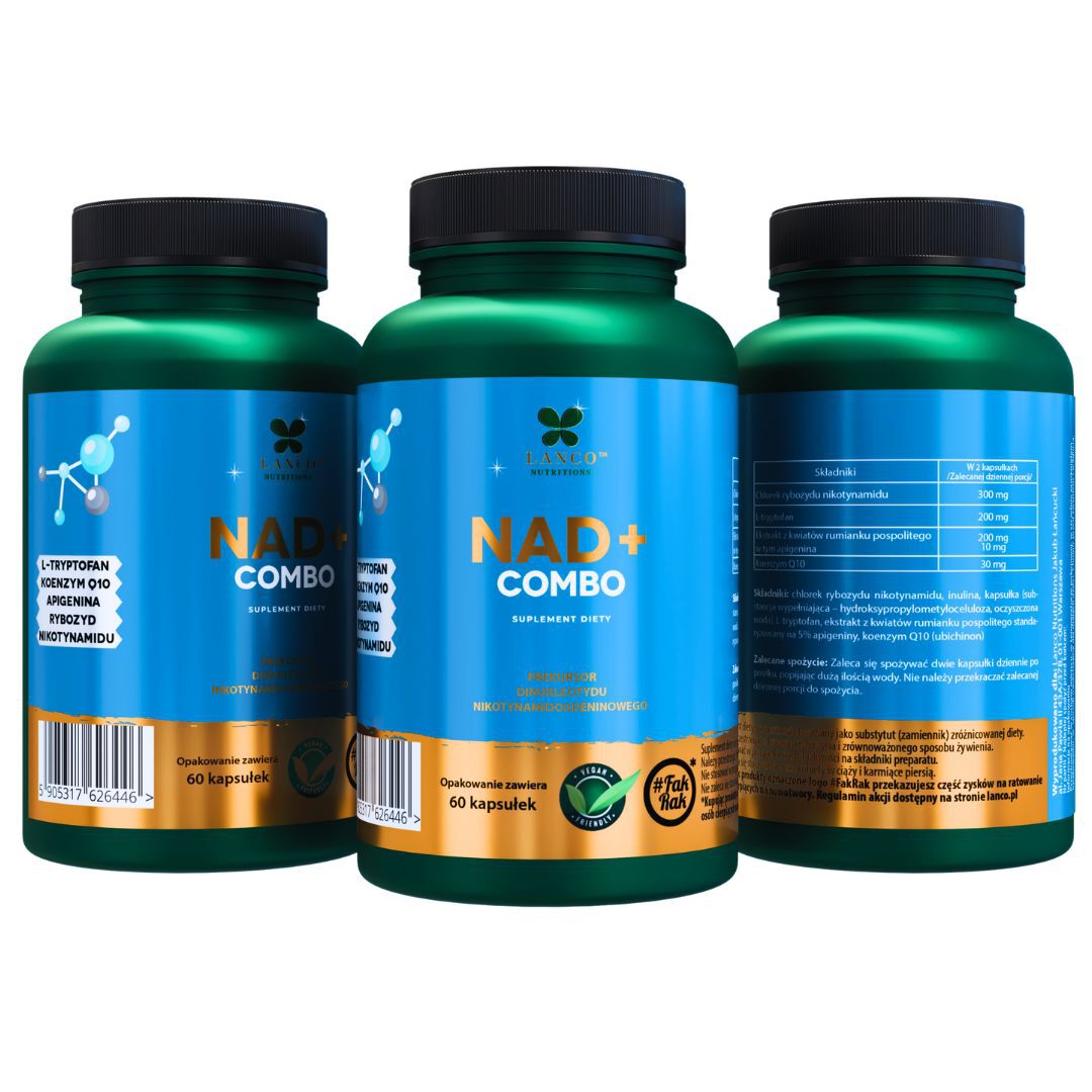 Lanco Nutritions NAD+ Combo 730 mg