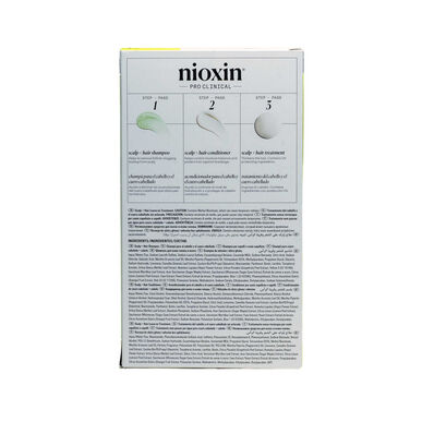 Nioxin Professionals Pack 2 Scalp Hair Natural Untreated Hair Thinning Coffret Cabelo Tratamento Cabelo Natural 1 ks 1 ks