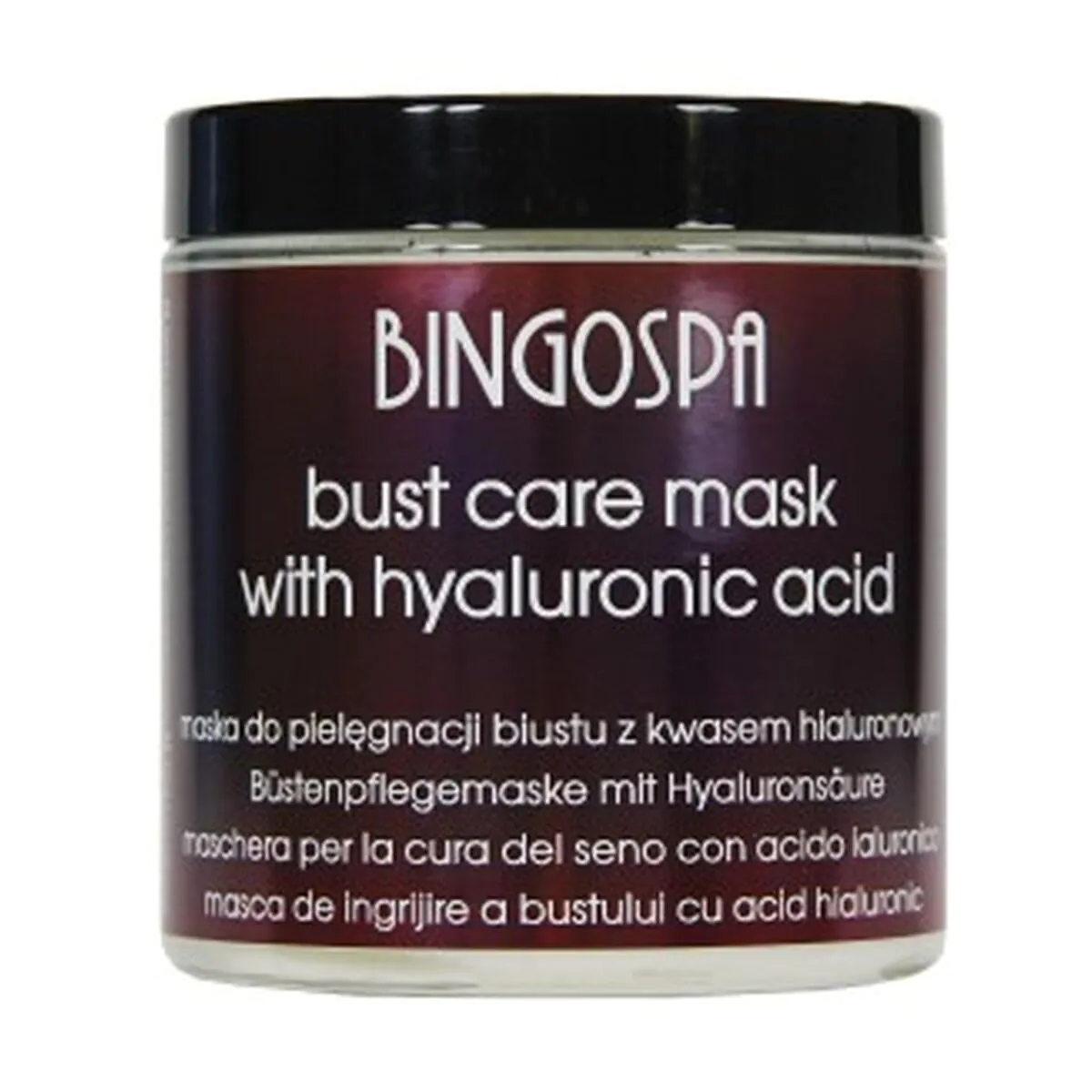Bingospa Maska z kwasem hialuronowym do pielęgnacji biustu