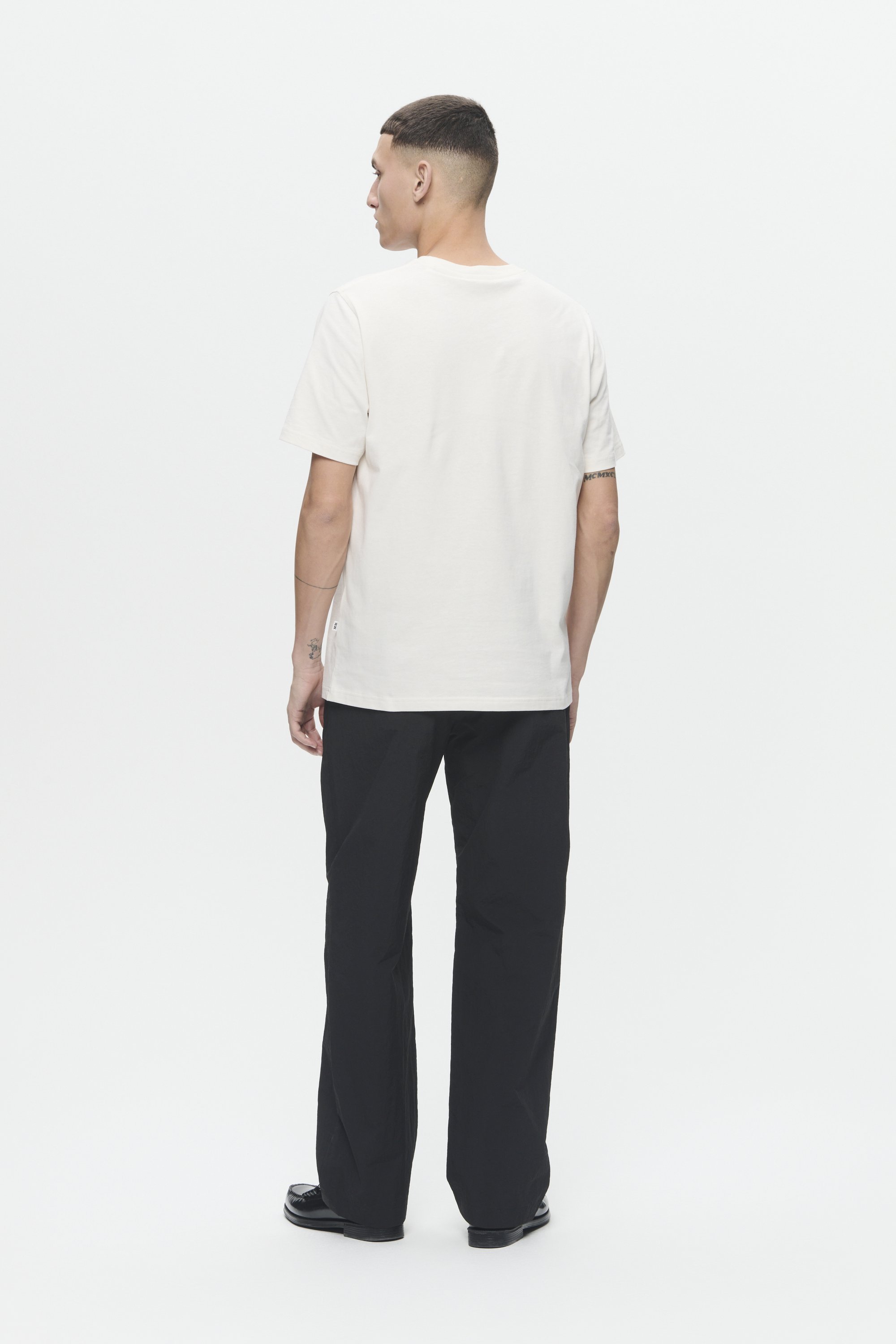 WOOD WOOD ESSENTIAL SAMI CLASSIC - Basic T-shirt - sugar swizzle