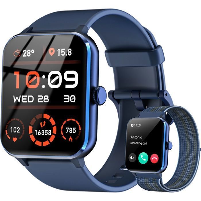 Blackview Smartwatch for Men with Bluetooth Calling, 1.85