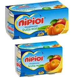 NIPIOL Purée de fruits Nipiol 120 g x 2 morceaux