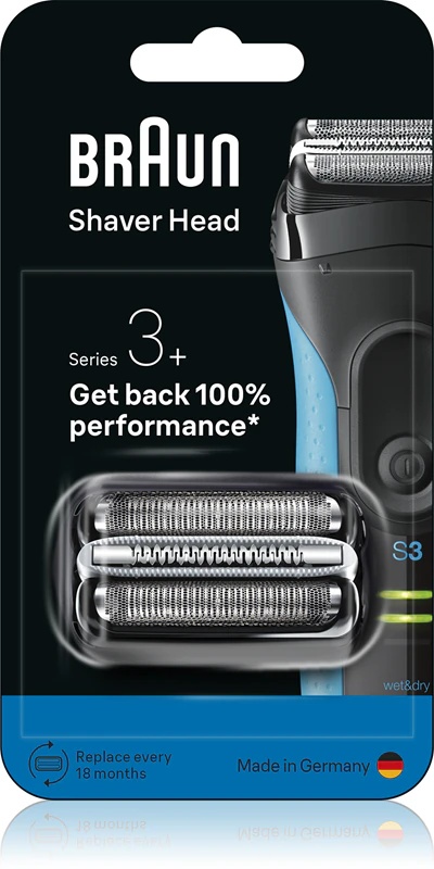 Заменска глава за електричне бријаче Braun Series 3+ 32B