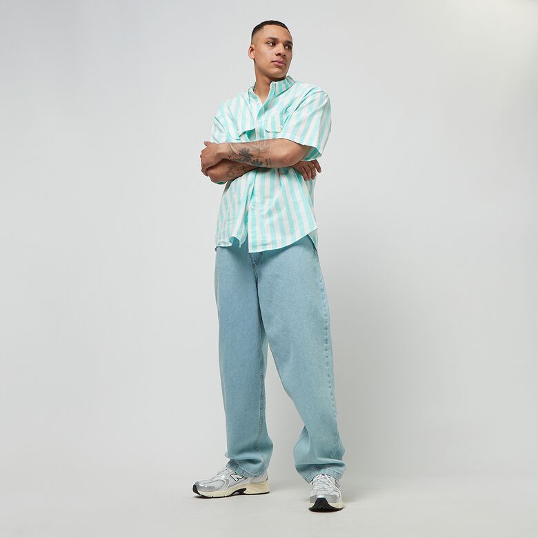 Skate T-shirt met korte mouwen, geweven, jaren 90